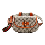 Gucci GG Supreme Monogram Web Bamboo 1947 Beige 75 Mini Belt Bag