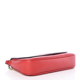 Gucci Soho Disco GG Tassel Chain Red Leather Flap Crossbody Bag