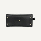 Gucci Soho Black Leather Structured Small Tote Crossbody Bag