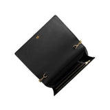 Gucci Soho Wallet on Chain Black Leather Cross Body Clutch Bag