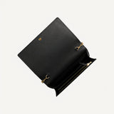 Gucci Soho Wallet on Chain Black Leather Cross Body Clutch Bag