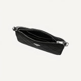 Prada Black Tessuto Nylon Quilted Chain Crossbody Bag