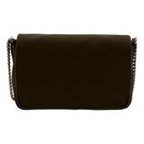 Alexander McQueen Army Green Nylon Graffiti Skull Shoulder Bag