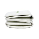 Balenciaga Everyday White Leather Logo Mini Trifold Wallet