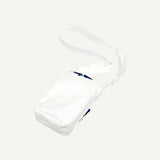 Balenciaga Nasa Logo White Recycled Nylon Phone Holder Crossbody Bag
