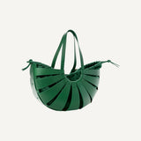 Bottega Veneta The Shell Bag Racing Green French Calfskin Handbag