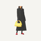 Bottega Veneta The Shoulder Pouch Sherbert Yellow Nappa Shoulder Bag