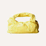 Bottega Veneta The Shoulder Pouch Sherbert Yellow Nappa Shoulder Bag