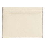 Christian Louboutin Kios Loubisky Spike Snow Leather Card Holder