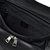 Gucci Guccissima Monogram Nylon Leather Double Buckle Messenger Bag