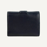 Jimmy Choo Cheri Dark Blue Leather Trifold Walllet
