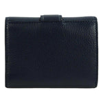 Jimmy Choo Cheri Dark Blue Leather Trifold Walllet
