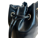 Jimmy Choo Marcheline Pearl Small Bucket Crossbody Bag Black