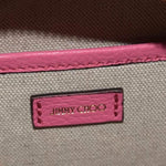 Jimmy Choo Peony Pink Leather Camera Crossbody Bag