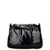 YSL Jamie Black Patent Leather Chain Strap Large Shoulder Bag