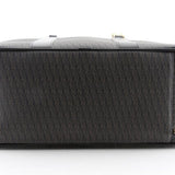 YSL Monogram Large Luggage Dark Brown Coated Canvas Case Bag