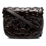 Valentino Garavani Atelier Bag 03 Rose Edition Brown Leather Crossbody Bag