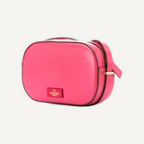 Valentino V Logo Walk Pink Calf Leather Medium Crossbody Bag