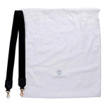 Versace Nero Canvas Studded Logo Totebag